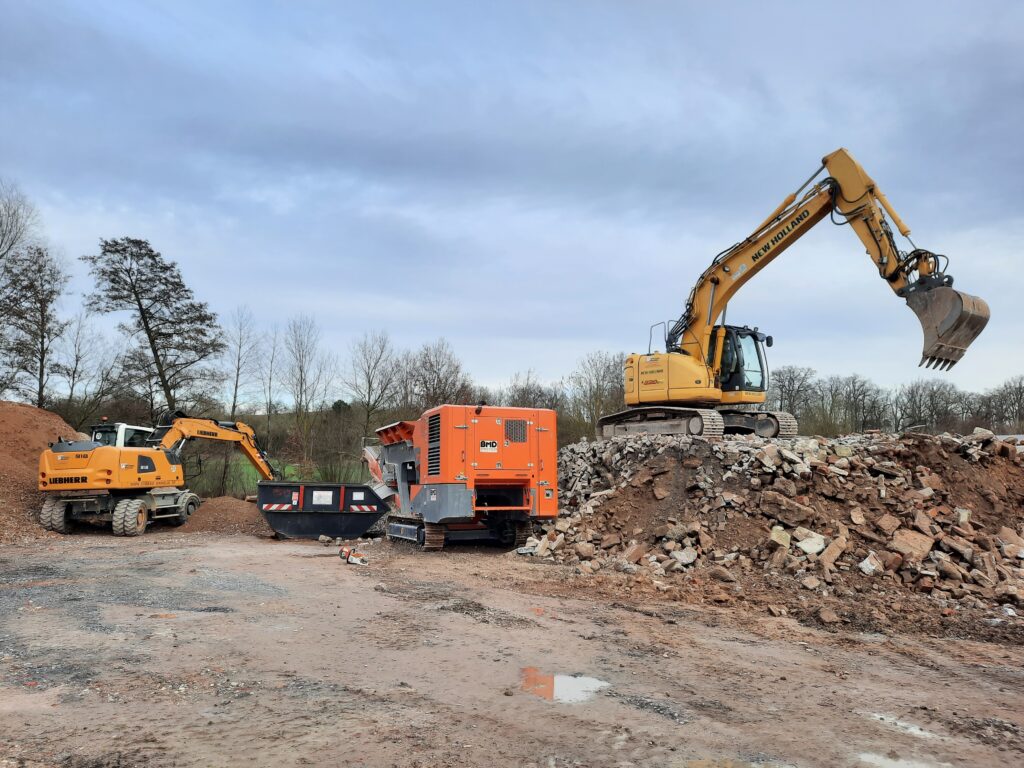 Bauschuttrecycling